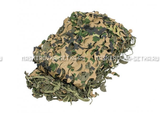 Массеть Camosystems Пейзаж-Профи Лес 3D 1,8х6 м  – купить по цене 7700 руб. в интернет-магазине в городе Ижевск картинка 1