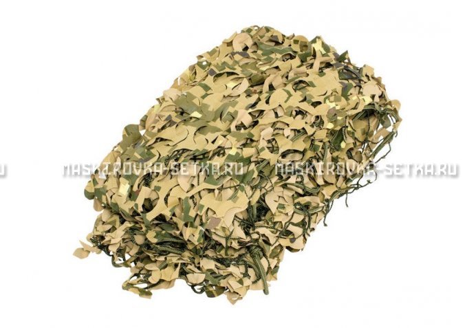 Массеть Camosystems Пейзаж-Профи Милитари 3D 1,8х6 м  – купить по цене 7700 руб. в интернет-магазине в городе Ижевск картинка 1