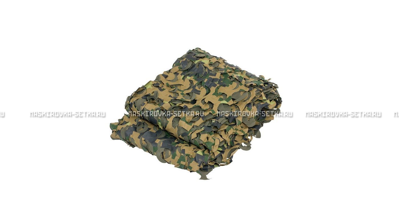 Сетка Camosystems Пейзаж Лес 3D 2,2х6 м  – купить по цене 6200 руб. в интернет-магазине в городе Ижевск картинка 6