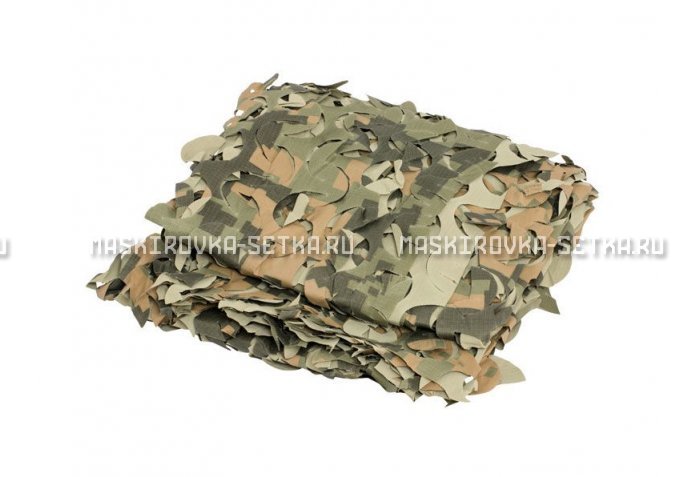 Сетка Camosystems Пейзаж Полынь 3D 2,4х6 м  – купить по цене 6200 руб. в интернет-магазине в городе Ижевск картинка 1