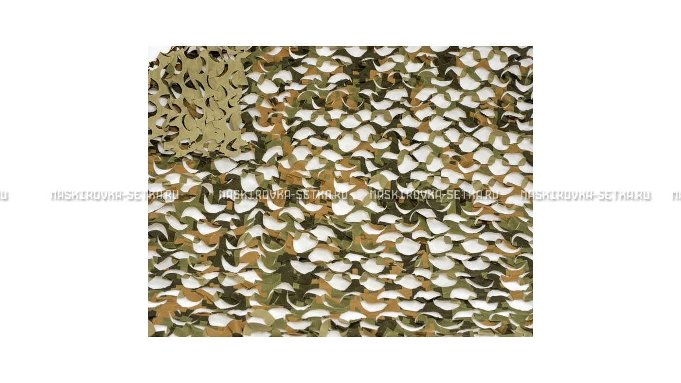 Сетка Camosystems Пейзаж Полынь 3D 2,4х6 м  – купить по цене 6200 руб. в интернет-магазине в городе Ижевск картинка 7