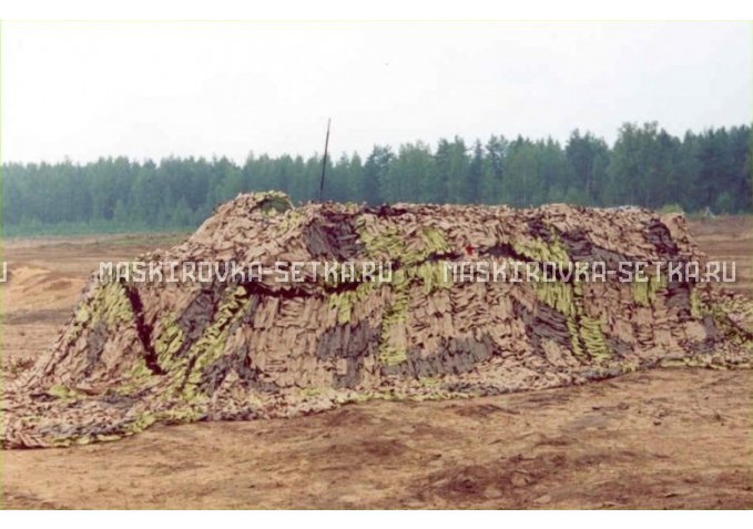 Маскировочная сетка МКТ-4П Поле 3х6 м – купить по цене 8700 руб. в интернет-магазине в городе Ижевск картинка 1