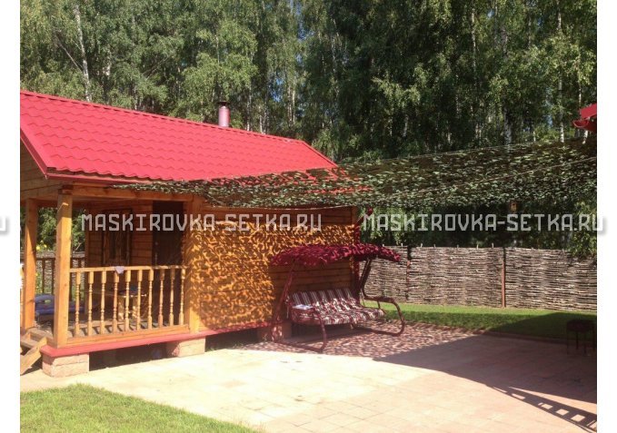 Маскировочная сеть Лес 3х6 м без антипирена – купить по цене 4400 руб. в интернет-магазине в городе Ижевск картинка 7