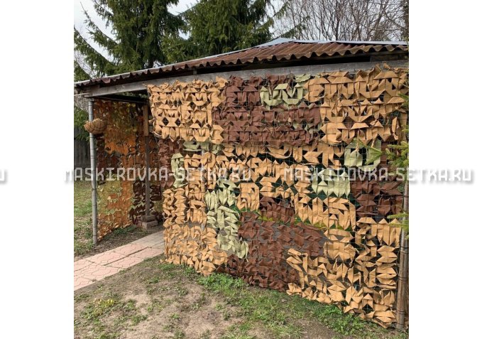 Маскировочная сеть МКТ-2П Поле 3х6 м – купить по цене 4400 руб. в интернет-магазине в городе Ижевск картинка 2