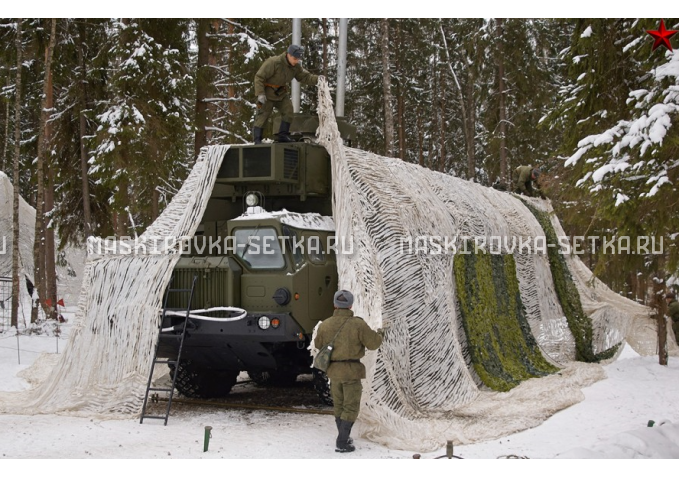 Маскировочный комплект МКТ-2С Снег 12х18 м без АП – купить по цене 58200 руб. в интернет-магазине в городе Ижевск картинка 8