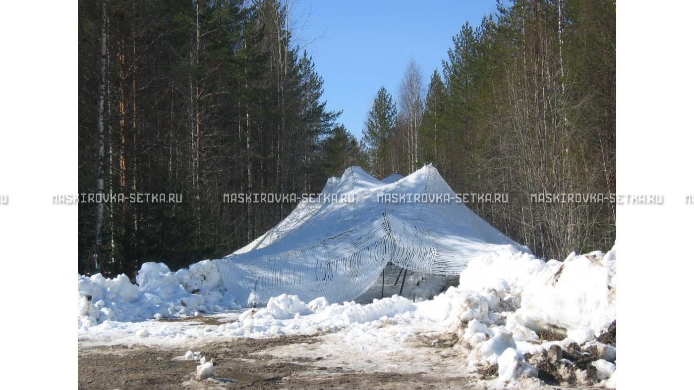 Маскировочная сеть МКТ-2С Снег 3х6 м – купить по цене 4400 руб. в интернет-магазине в городе Ижевск картинка 18