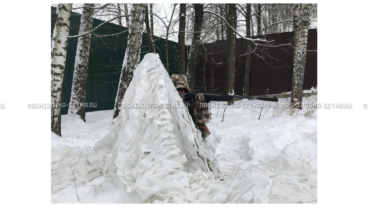 Маскировочная сеть МКТ-2С Снег 3х6 м – купить по цене 4400 руб. в интернет-магазине в городе Ижевск картинка 17