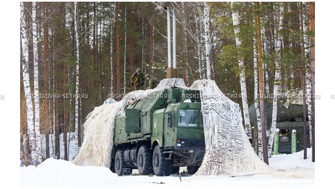 Маскировочный комплект МКТ-2С Снег 12х18 м без АП – купить по цене 58200 руб. в интернет-магазине в городе Ижевск картинка 28