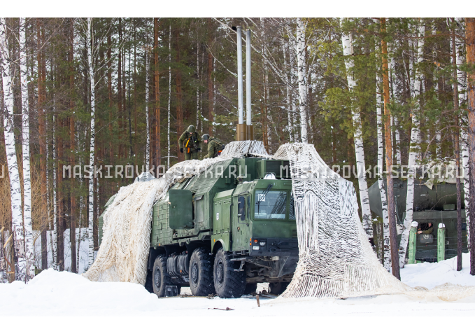 Маскировочный комплект МКТ-2С Снег 12х18 м без АП – купить по цене 58200 руб. в интернет-магазине в городе Ижевск картинка 5