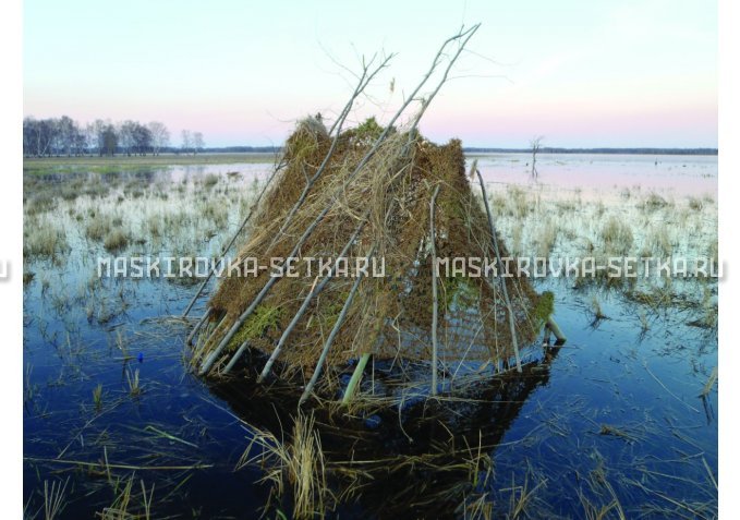 Маскировочная сетка МКТ-3П Солома 2х3 м – купить по цене 3750 руб. в интернет-магазине в городе Ижевск картинка 3